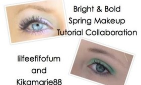 Bright & Bold Spring Makeup Tutorial {Collaboration with lilfeefifofum}