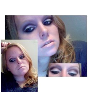 sorry, can't remember the number. it's a weird, harsh look (especially when contrasted with a nude lip) that i wanted to do to learn the full, cut crease.