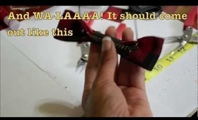 DIY tutorial- Bow Necklace