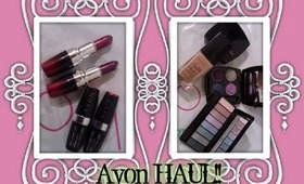 Avon HAUL!!! Lipsticks, Foundation, Pallets