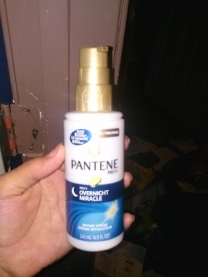 I use this at night in my hair