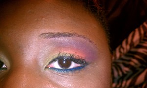 A Glimpse of Sunset...I used my Manly Matte colors to accomplish this!
