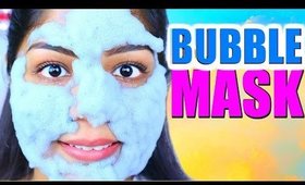 Carbonated Bubble Mask Tightens Skin & Unclogs Pores | SuperPrincessjo