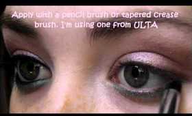 "Smokey Pink" "Rose Inspired eyeshadow tutorial" using Inglot