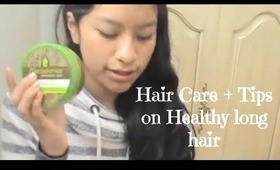 My Hair Care + Tips on Healthy Long Hair!