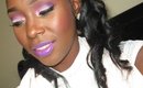 Spring Pinks and Purples makeup tutorial| #Springbreakwithnesha