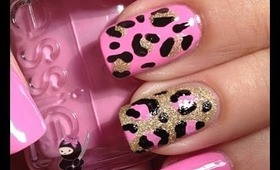 Leopard Print Nails by The Crafty Ninja