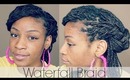 Box Braids Hairstyles| Waterfall Inspired Braid