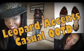 Casual OOTD | Leopard Accents ft. JustFab Edelia Flats + BLOOPERS!