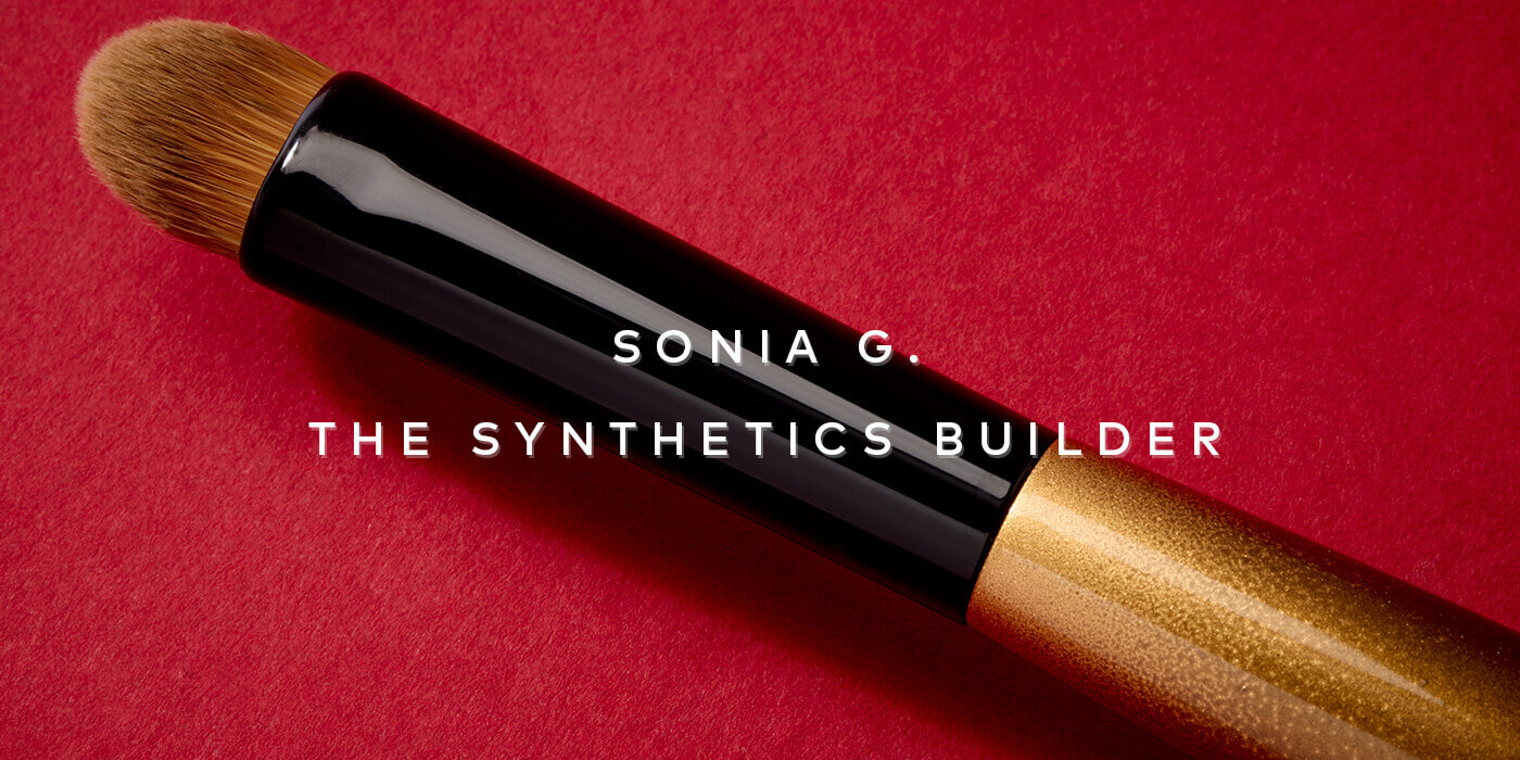 After years of exploring synthetic fibers on and off, Sonia G.’s first-ever synthetic brush is here. Shop it now on Beautylish.com