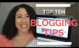 Not an Expert : 10 blogging tips To Start Blogging
