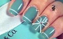 Tiffany & Co Inspired Nails by The Crafty Ninja