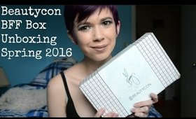 Beautycon BFF Box Unboxing Spring 2016