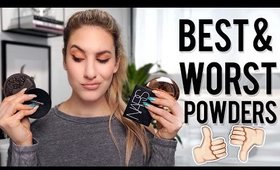 5 BEST & 5 WORST POWDERS: What's HOT and NOT?! | Jamie Paige