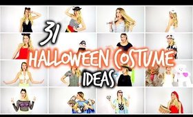 31 (Last Minute) Halloween Costume Ideas