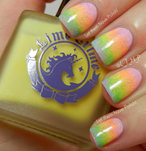 For details and how to http://www.vampyvarnish.com/2013/03/nail-art-wednesday-polish-easter-mani-lime-crime