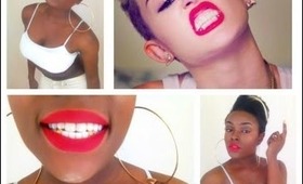 Miley Cyrus We Cant Stop Inspired Makeup Tutorial