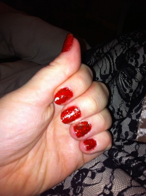 Dorothy inspired nails 
