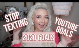 MY 2020 GOALS | Goal Ideas!