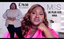 IS MARKS AND SPENCERS PLUS SIZE FASHION WORTH IT? PLUS SIZE UK HAUL FOR YOU SASSY CLASSY AND LADIES!