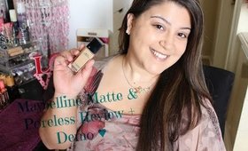 Maybelline FitMe Matte & Poreless Review + Demo ♥