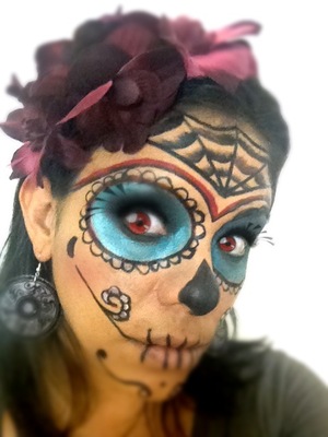 Catrina para el dia de los muertos 