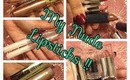 Nude Lipsticks-Natural, Brown, and Pink Hues for all Skin Complexions! SWATCHES!