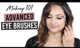 Makeup 101 Advanced Eye Brushes