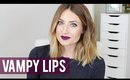 Trick + Treat: Vampy Matte Lips | Kendra Atkins