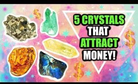 5 CRYSTALS THAT ATTRACT MONEY! │ HOW TO USE POWERFUL STONES TO MANIFEST ABUNDANCE