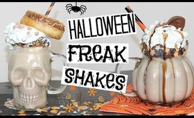 HALLOWEEN FREAKSHAKES - Salted Caramel & Chocolate Orange | Super Quick & Easy!