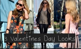 3 Valentine's Day Date Looks | Collab with NikkiPhillippi