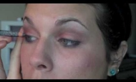 Welcoming spring: Pink & Grey neutral eyemakeup