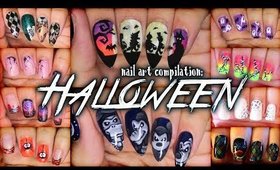 Halloween Nail art compilation