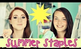 SUMMER STAPLES! | Collab w/ Saidy Stoddard