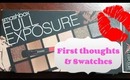 Smashbox Full Exposure Palette - First Thoughts & Swatches