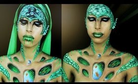 Mermaid Makeup Inspired by Elsarhae, RosyMcMichael and Glam and Gore