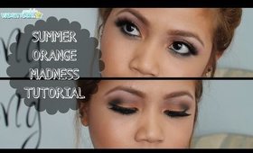 ♥ SUMMER ORANGE MADNESS TUTORIAL | vaniitydoll ♥