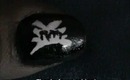 WWE - NO MERCY!!! - easy nail designs for beginners- short nails- nail designs to do at home