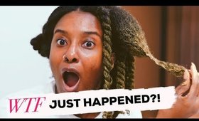 WHAT HAPPENED WHEN I TRIED HAIR PAINT WAX ON MY TYPE 4 NATURAL HAIR!