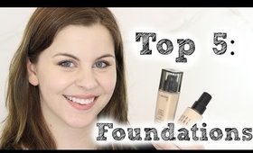 Top 5 Foundations | Drugstore & High-End
