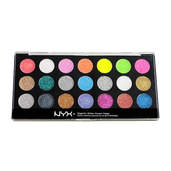 En nat Strålende vogn NYX Cosmetics Glitterati Glitter Cream Palette | Beautylish
