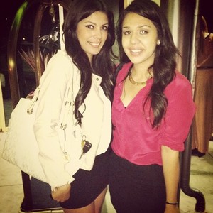 @Soniaccastaneda and I at the BEAUTY SOCIAL event