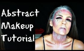 Abstract Alien Makeup Tutorial