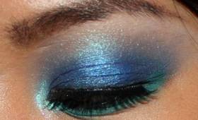 Blue Lagoon makeup tutorial + bloopers