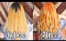 Orange Hair Transformation