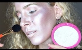 Full Face using only Highlighters Challenge: Michty Edition! (Michty's first Challenge)