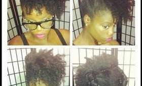 Natural Hair Updo 1 of 3 Style Series