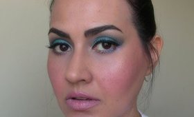 Sultry Blue Smokey Eye Tutorial