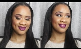 Transformation Tuesday | Holiday Smokey Glitz | FACESBYCHENELLE